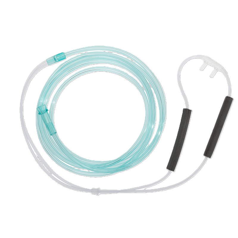 Dynarex Nasal Oxygen Cannula Cushion Tip with Ultra Soft Ear Foam and 7' Standard Connector, Adult DX33153