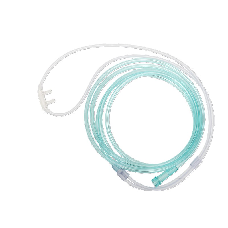 Dynarex Nasal Oxygen High Flow Cannula Cushion Tip with 7' Standard Connector, Adult DX33160