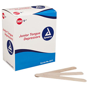 Sterile Senior Tongue Depressor, 6" x 3/4" DX4314
