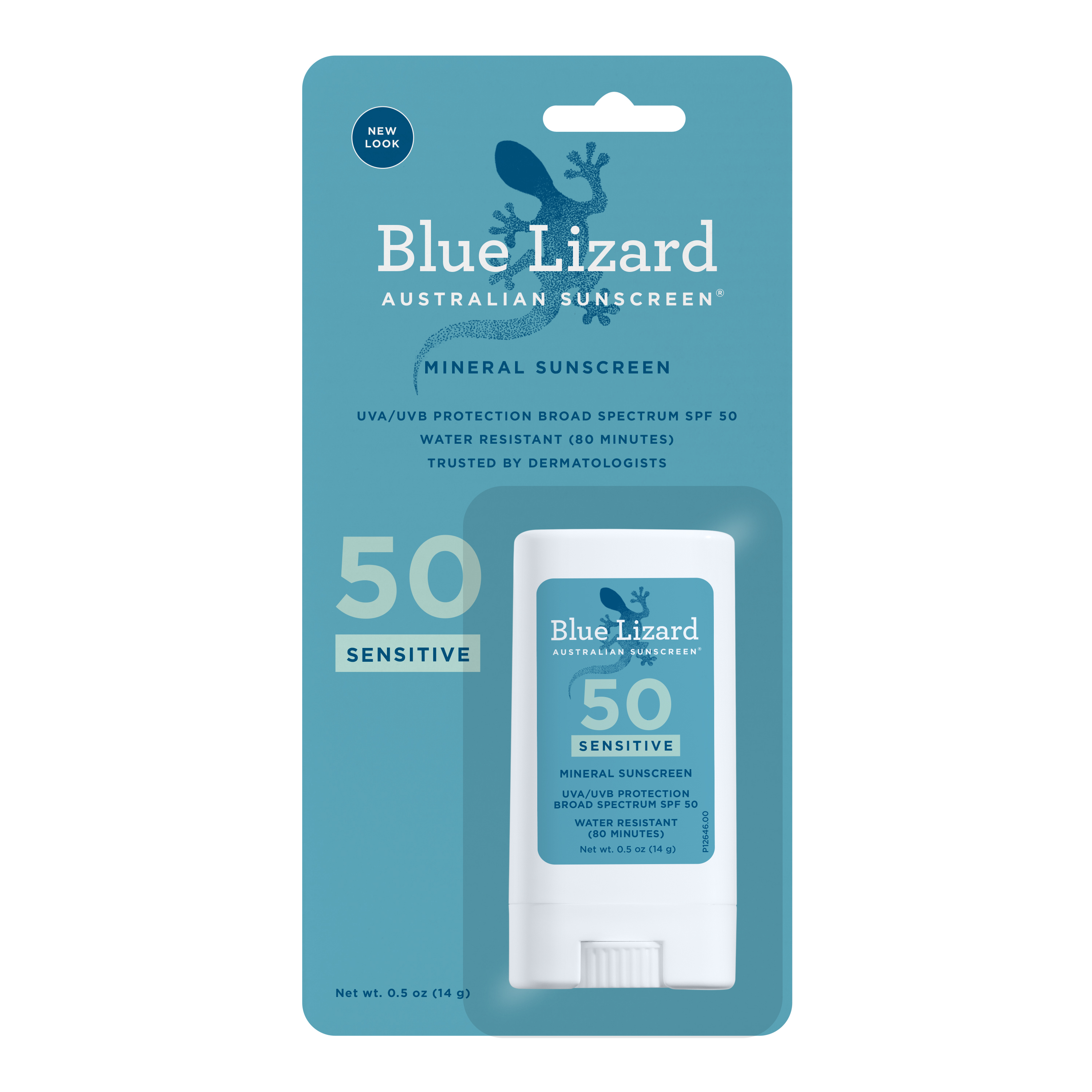 Blue Lizard Sensitive SPF 50 Stick, 0.5oz EMHF19016