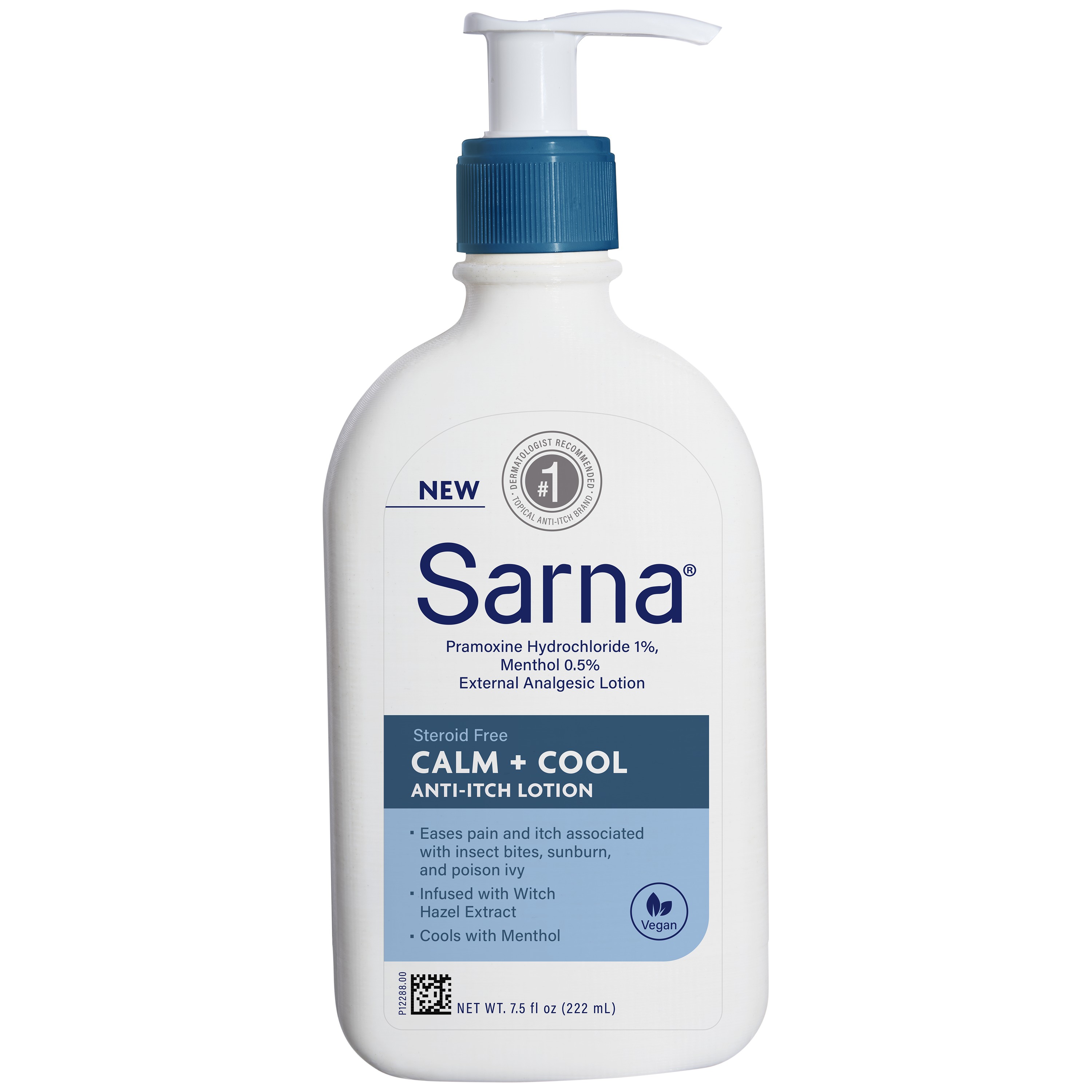 Sarna Calm and Cool Anti-Itch Lotion, 7.5 oz Bottle - REPLACES EMHF29756 EMHF34750
