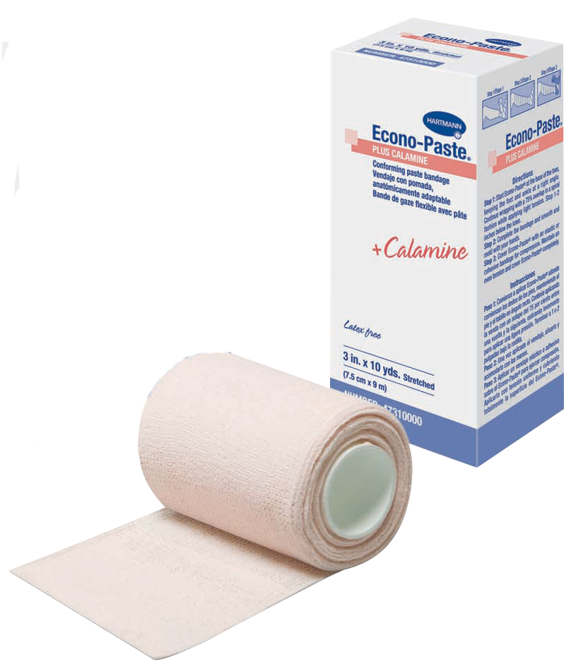 Econo-Paste Plus Calamine Unna Boot Bandage 3" x 10 yds. EV47310000