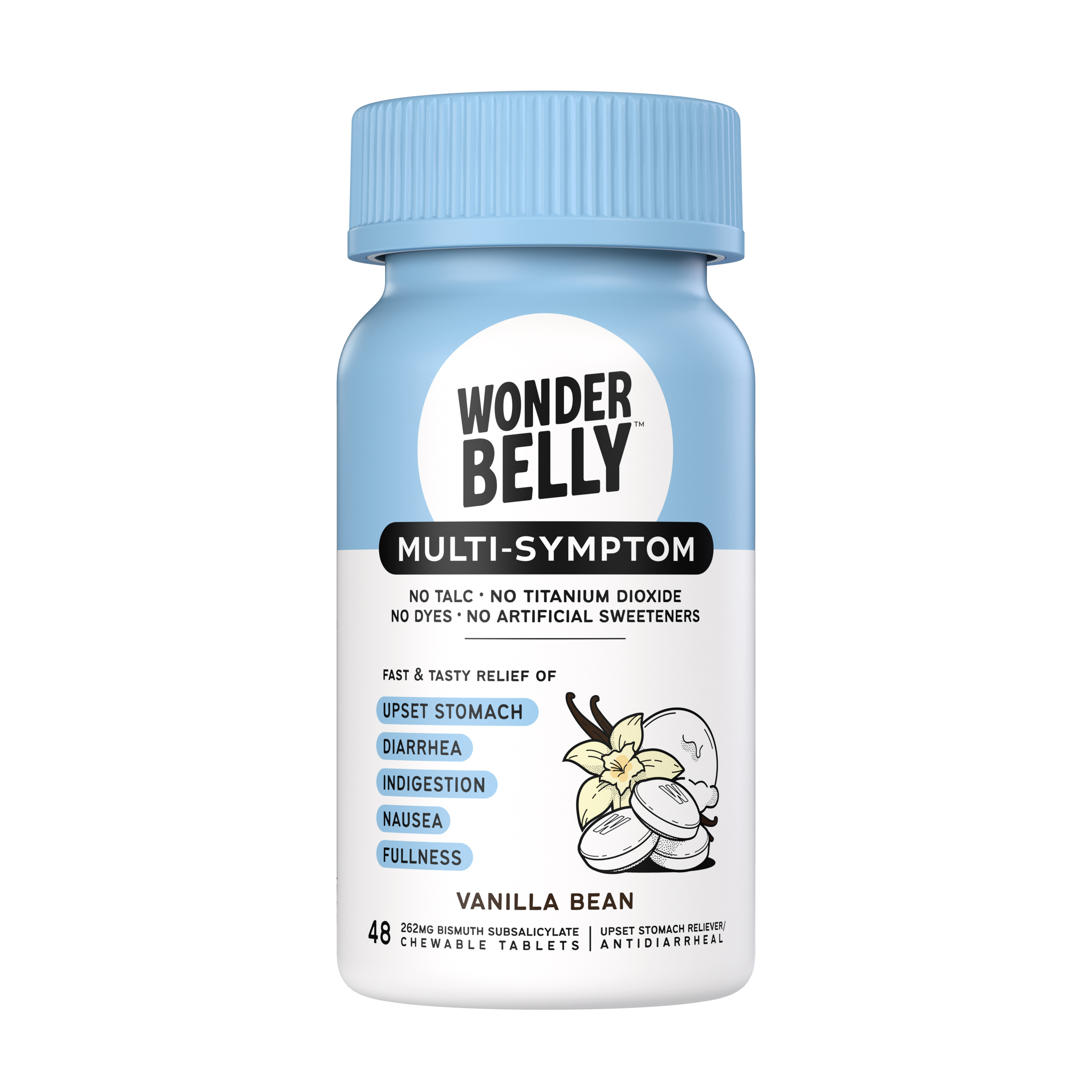 Wonderbelly Multi Symptom, Vanilla Bean, 48ct GCO83924950