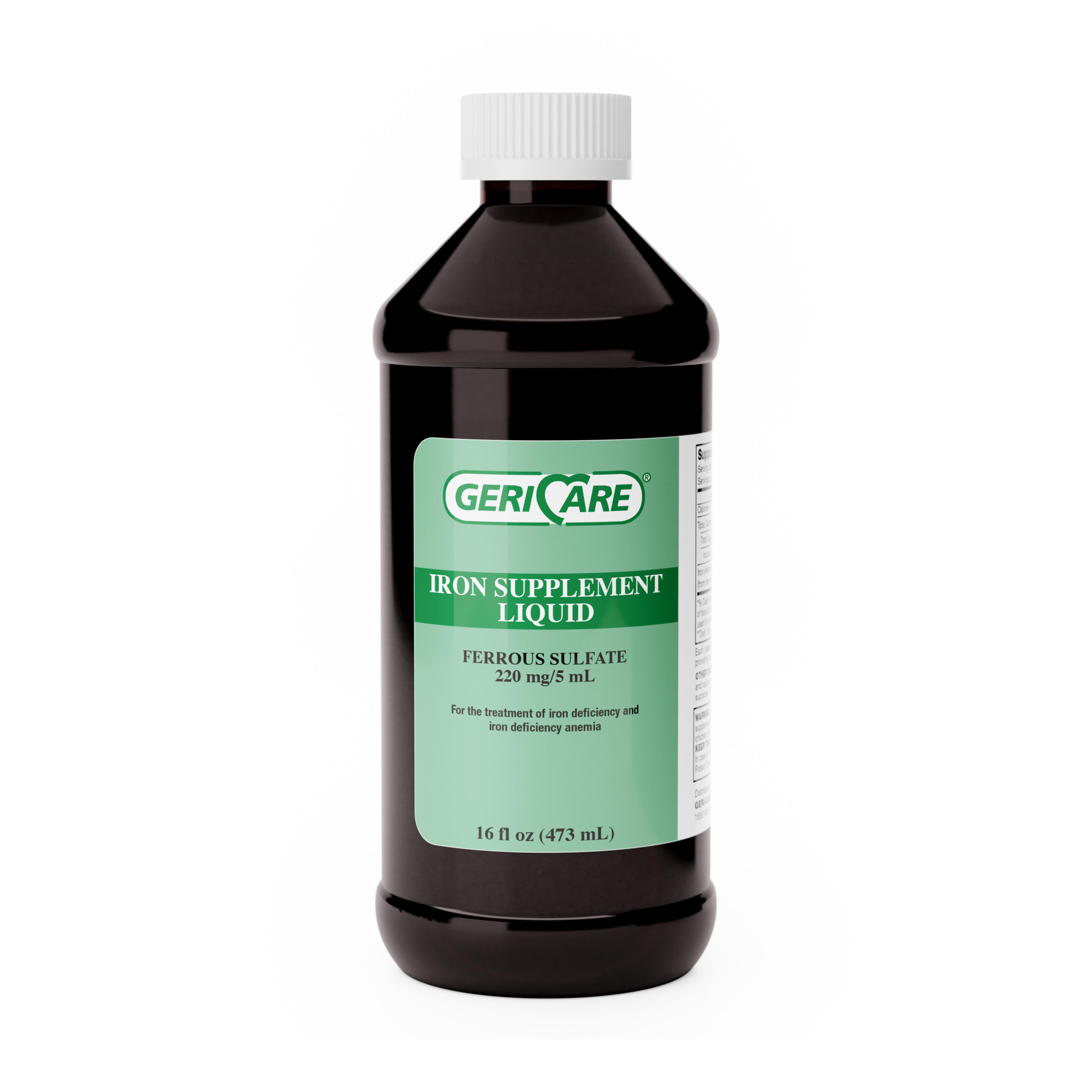 Geri-Care Ferrous Sulfate Liquid, 16 fl oz GRCQ70116GCP