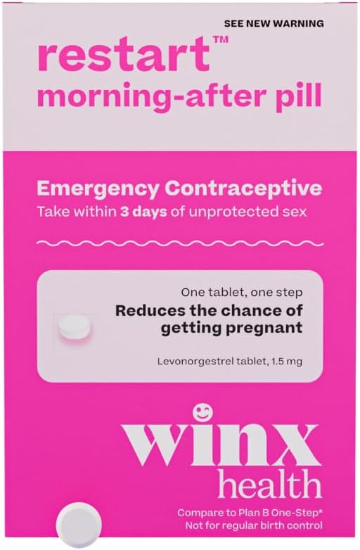 WINX Restart Emergency Contraceptive - REPLACES GSXRESTART GSX02WNXRST01P