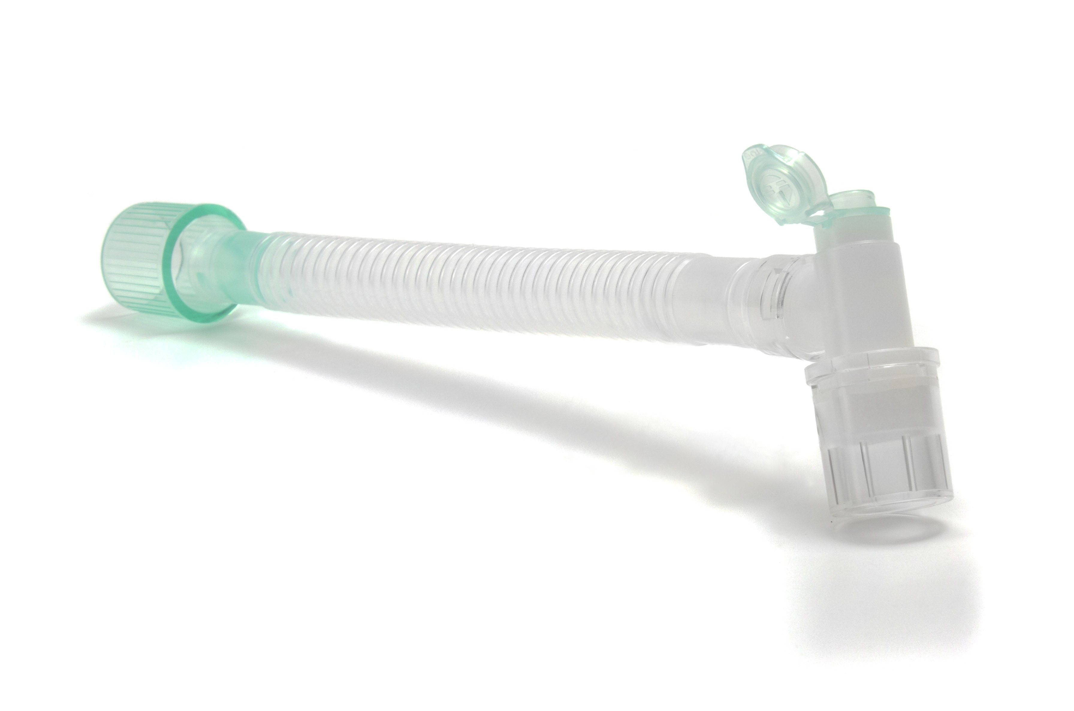 Intersurgical Flexible Catheter Mount with Swivel Elbow and Port, 22mm O.D. - 15mm I.D ISI3516000
