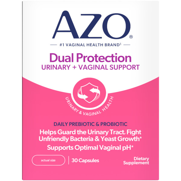 Azo Probiotic Dual Protection, 30 Capsules IYIE76028001