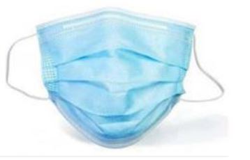 Level 3 Disposable Medical Masks, Ear Loops, Blue JTPMEL50