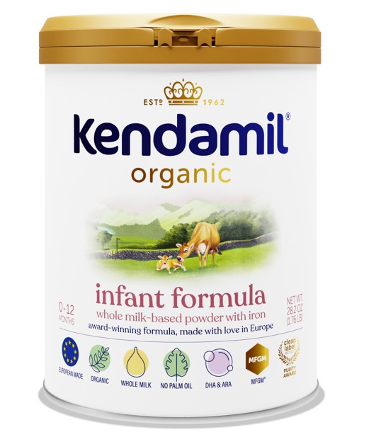 Kendamil Organic Infant Formula, 28.2 oz. Container - REPLACES KNU77000417 KNU77000426