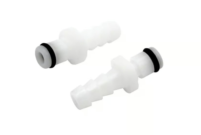 Sunset Healthcare Solutions O2 Quick Connect Straight Adapter, 1/4" Barb, 2 ct KRRP025S