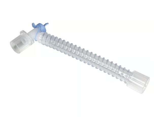 Sunset Healthcare Solutions Flexible Trach Adapter, 15mm Cuff KRTRAA003P
