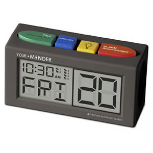 Your Minder Personal Recording Alarm Clock MCS73202