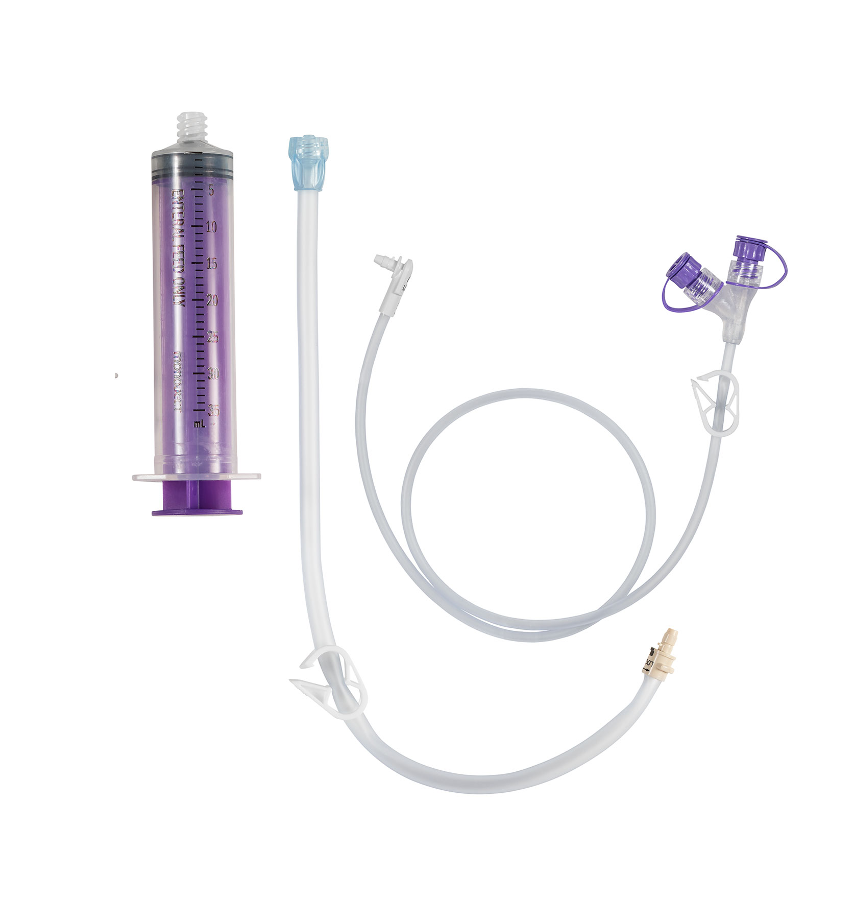 MIC-KEY Low-Profile Gastrostomy Feeding Tube Kit with ENFit Connectors, 12 fr 1.5 cm MI81401215