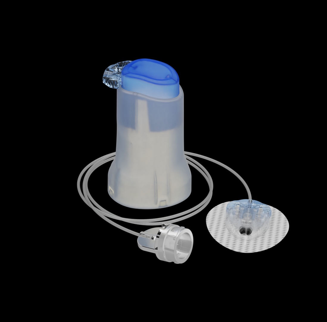 Extended Infusion Set Clear, 9mm Cannula, 43" Tubing, 4 Pack MNMMT443AKI