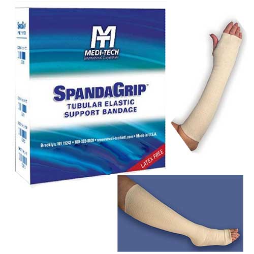 Spandagrip Tubular Elastic Support Bandage 13" x 11 yds, Size L, Natural MTSAG13119