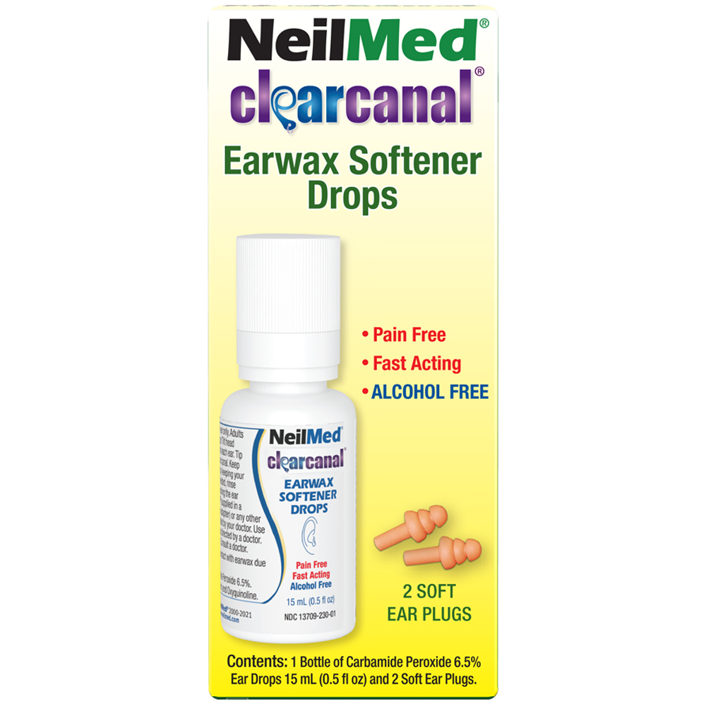 ClearCanal Earwax Softener Drops NEICCD2ENUUSA