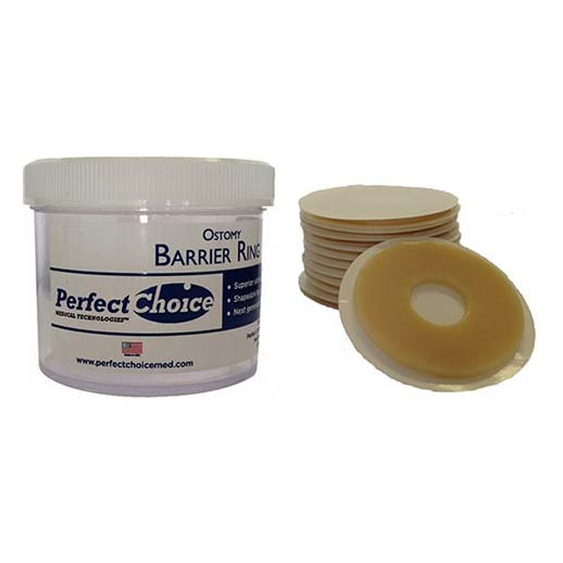 2" Hydrocolloid Skin Barrier Rings, "Container" 10 Rings OLBR1001