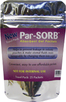 Par-Sorb Absorbent Gel Packets, 25 Per Pouch PAP200125
