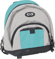 Super Mini Back Pack For Entralite Inf Pump Gry/Gr. QZPCK2002