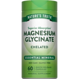 Nature's Truth Magnesium Glycinate Quick Release Capsules, 60 ct PIPNT40185