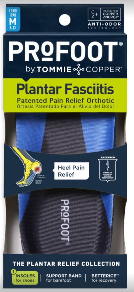 ProFoot Plantar Fasciitis Insoles for Men, Pair - REPLACES PRF745067 PRF22014