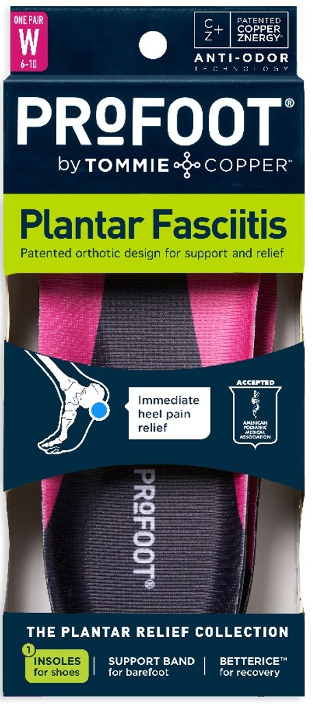 ProFoot Plantar Fasciitis Insoles for Women, Pair - REPLACES PRF745059 PRF22015