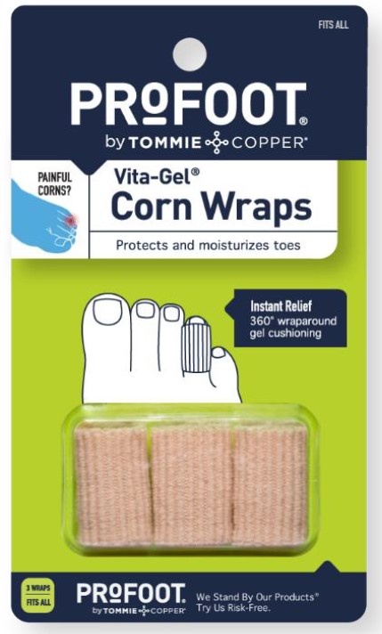 Profoot Vita-Gel Corn Wraps, 3 ct - REPLACES PRF16511 PRF41562