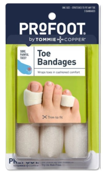 Profoot Toe Bandages, Trim To Fit - REPLACES PRF1568 PRF41568