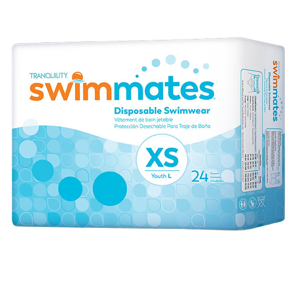 Tranquility Swimmates Disposable Swimwear, X-Small / Youth Large PU2843