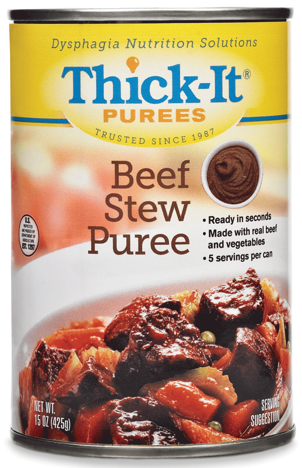 Thick-It Beef Stew Puree 15 oz. Can PXH308