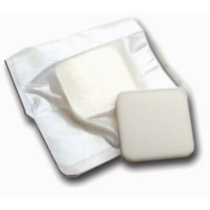 Adhesive Bordered Foam Dressing 4" Round QCMP00501