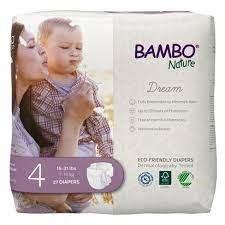 Bambo Nature Diapers, Size 4 RB1000016926