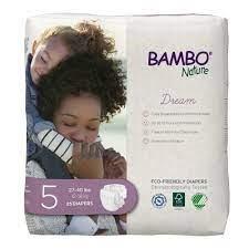 Bambo Nature Diapers, Size 5 RB1000016927