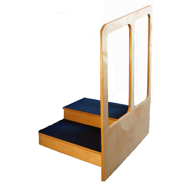 MTS Bed Step with One Side Panel Handrail RI7400