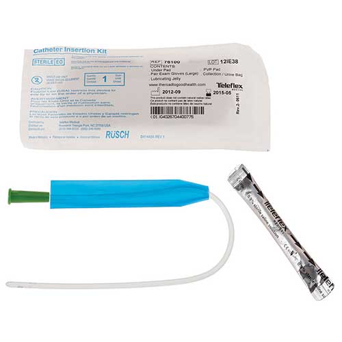 FloCath Quick Female Closed System Catheter Kit 16 Fr 7" RU221500160
