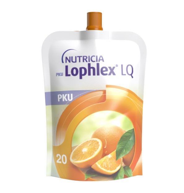 PKU Lophlex LQ 125 mL Pouch, Juicy Orange - REPLACES SB86051 SB203358