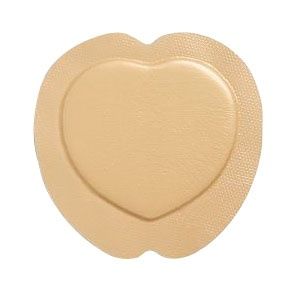 Mepilex Border Sacrum Self-Adherent Absorbent Bordered Foam Dressing, 6.3" x 7.9" SC282055