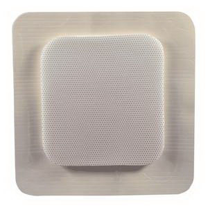 MediPlus-Comfort Foam Border Ag Island Dressing, 4" x 4", Pad Size 2.4" x 2.4", Sterile SEMP1010PFCAG