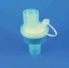 Smiths Medical ASD, Inc. HME Electrostatic Filter with Gas Port, Straight, 120 - 1500 mL SF002823P