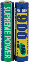 Rechargeable AAA Batteries, 2/Pkg CBSP900AAAX2