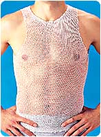 Surgilast Pre-Cut Tubular Elastic Dressing Retainer Stress Vest, Small/Medium GL750