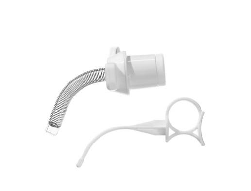 Tracoe Silcosoft Tracheostomy Tube for Children, Uncuffed, Size 5.5 TLREF37055