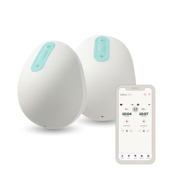 Willow 360 Wearable Double Electric Breast Pump WWWPDW49