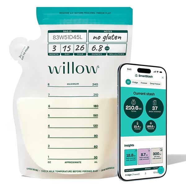 Breast Milk Storage Bags with SmartStash Tracking, 50 ct WWWSSB50