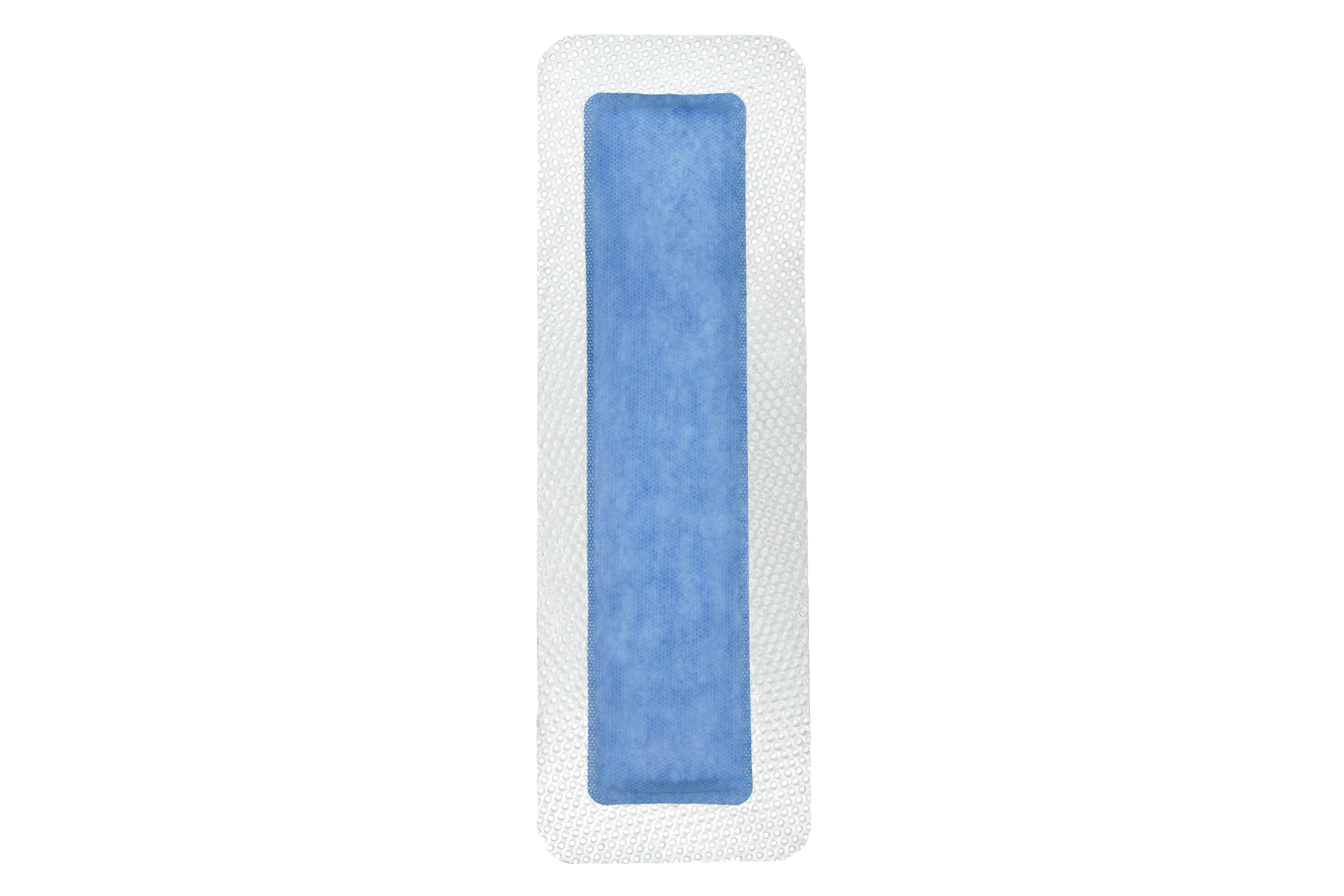 ZeniABSORB Border Plus Super Absorbent Dressing with Border, 4" x 12" ZM801412