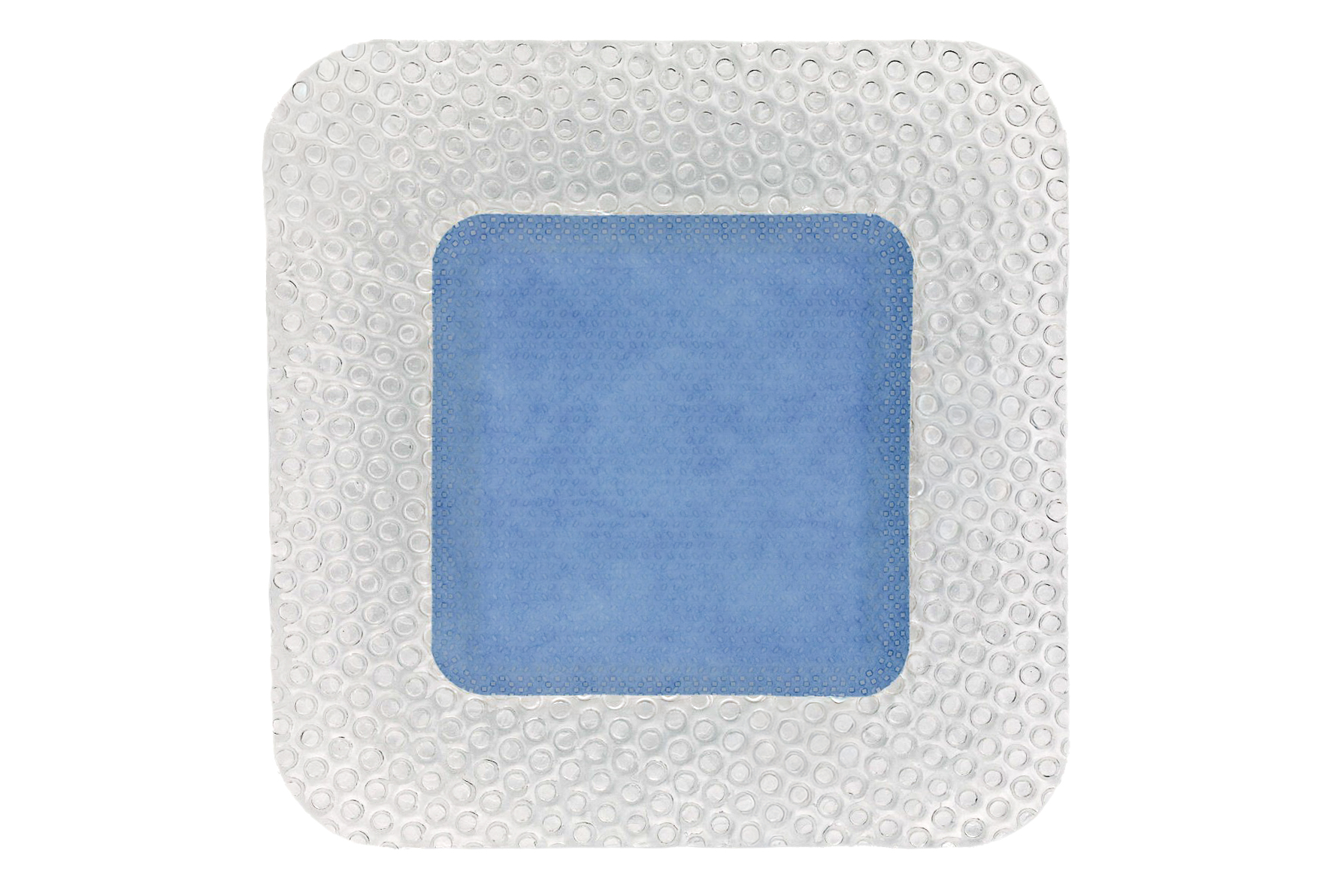 ZeniABSORB Border Plus Super Absorbent Dressing with Border, 5" x 5" ZM80155