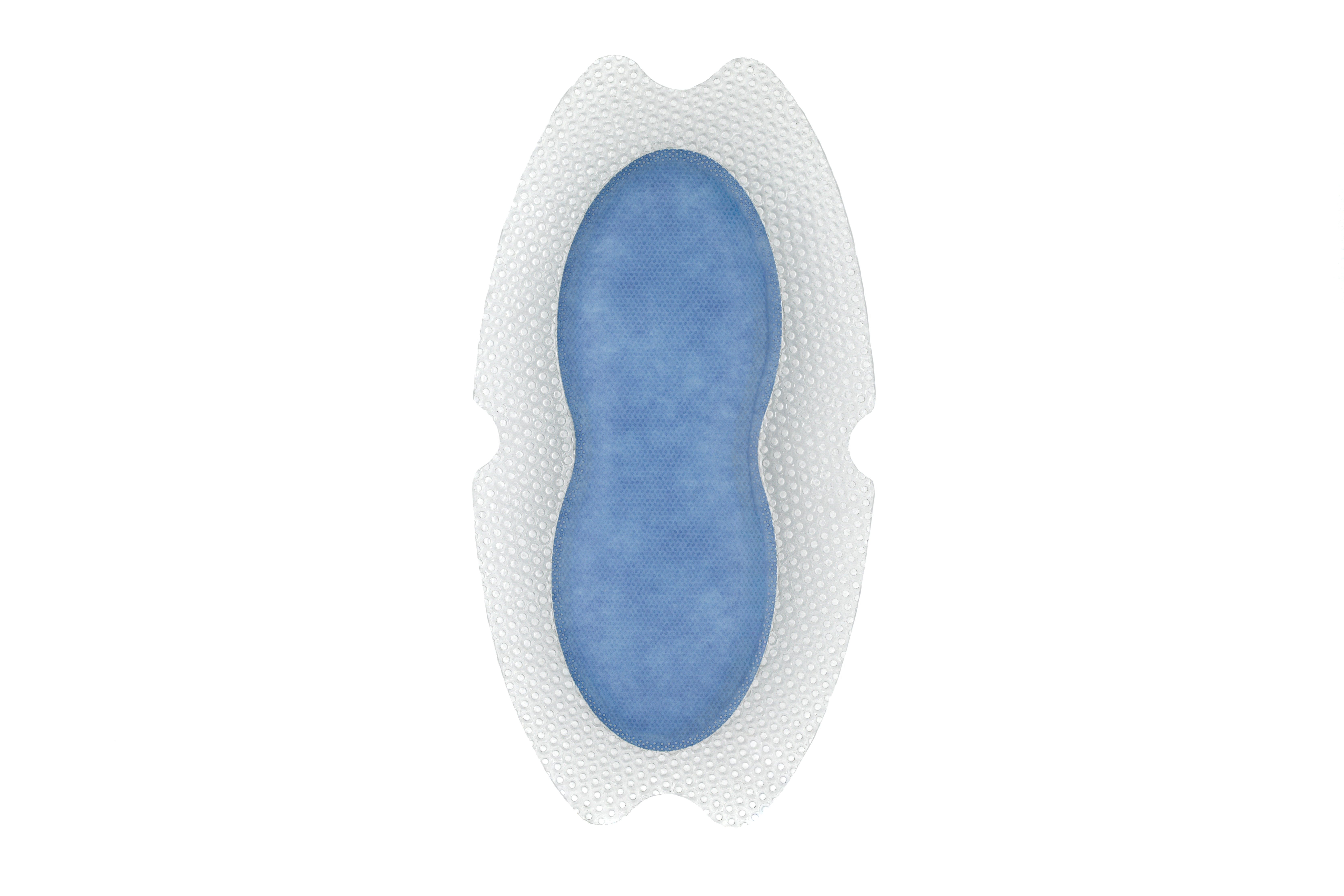 ZeniABSORB Border Plus Super Absorbent Dressing with Border, Oval, 4.7" x 9" ZM81479L