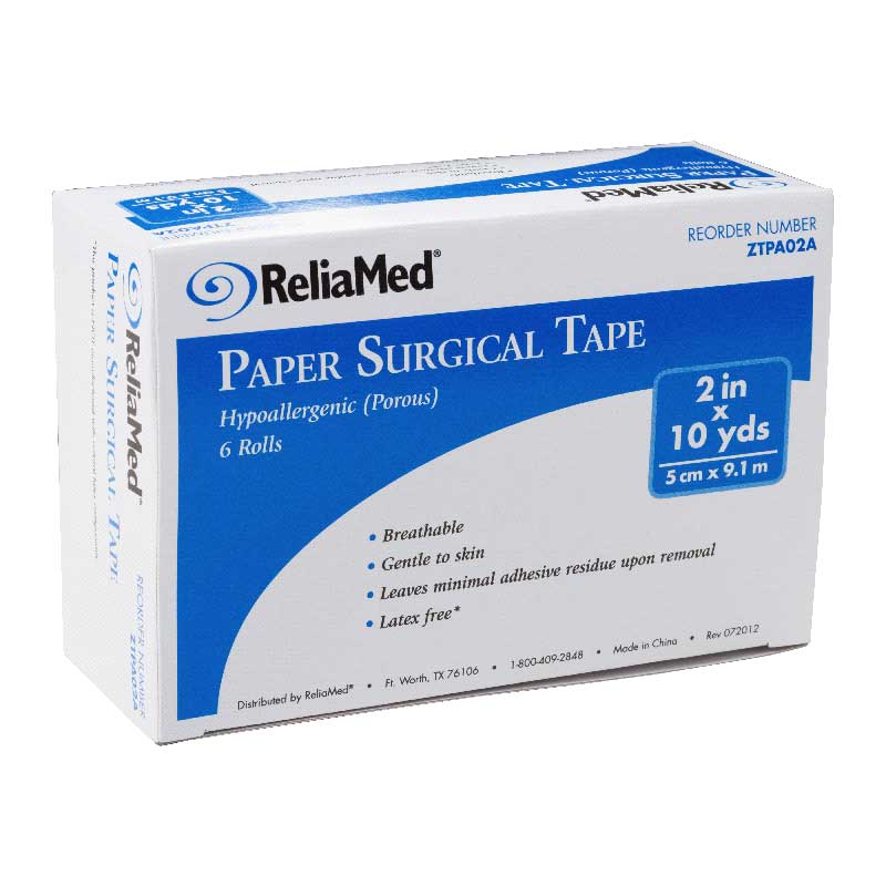 Cardinal Health Essentials Paper Surgical Tape 2" x 10 yds. ZTPA02A